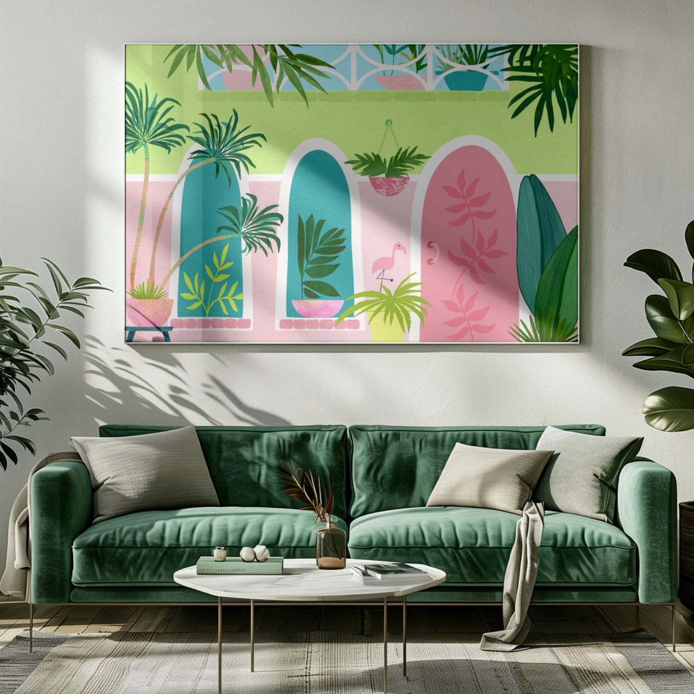 home sweet home is an illustration by artist Kristian Gallagher